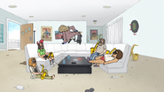 S7E01.137 Bum Mordecai and Rigby Leaving the Beach House