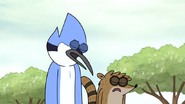 S6E13.127 Mordecai and Rigby Frustrated They Have to Sing