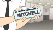 S7E25.112 Mitchell Name Plate