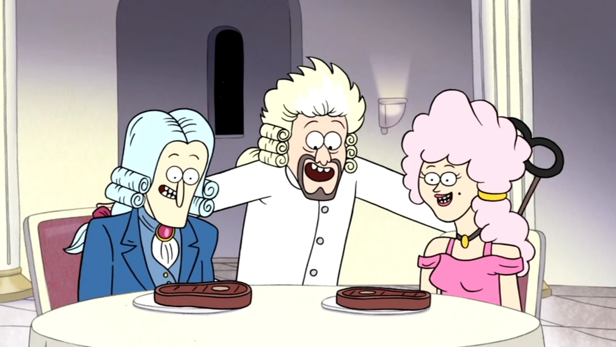 Steak Me Amadeus Commercial Regular Show Wiki Fandom