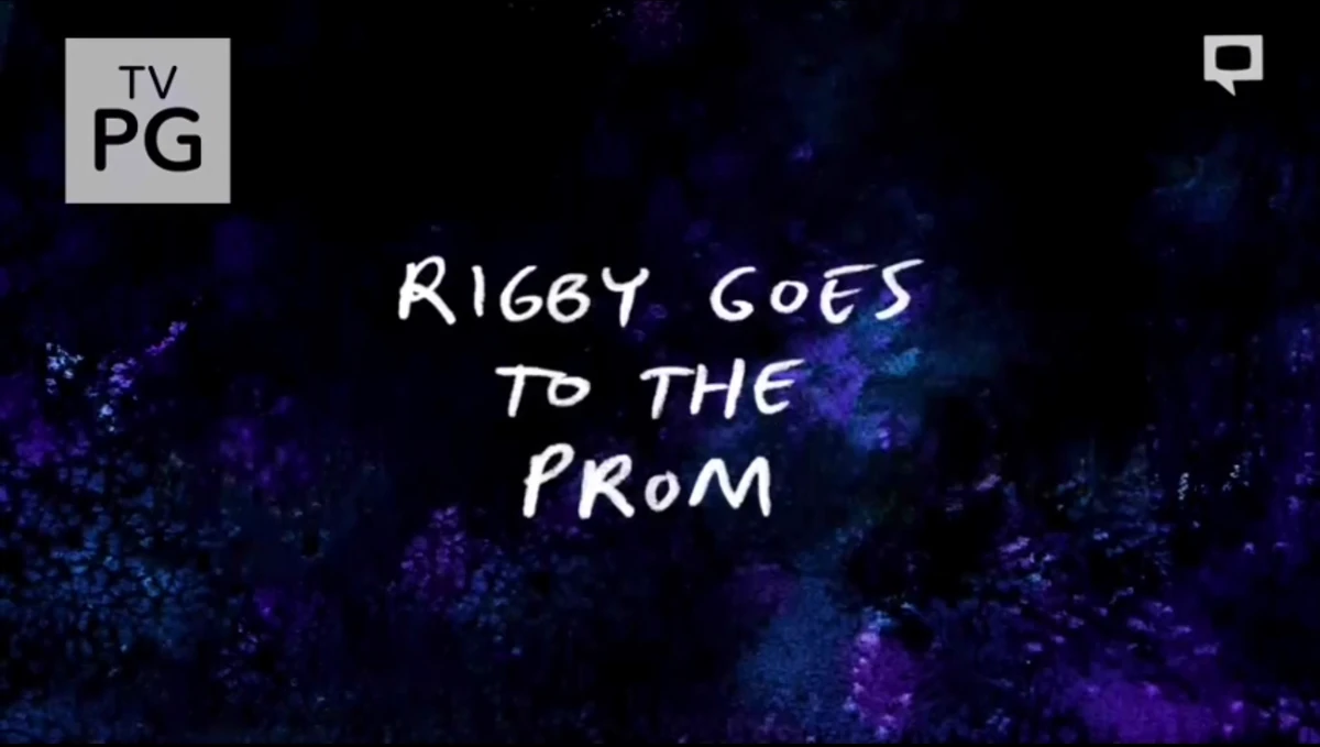 Rigby Goes to the Prom Regular Show Wiki Fandom