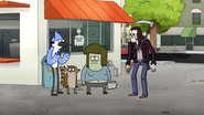 S4E34.090 Mordecai Tells Muscle Man to Not Participate in the Contest