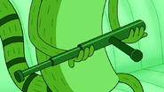 S4E24.221 Rigby Holding an Expandable Tonfa