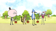 S4E32.004 Benson Stops Mordecai and Rigby From Cutting