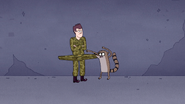 S5E09.55 Rigby's Failed Attempt to Fight a TantsCo Guard