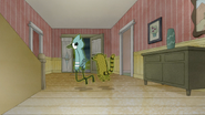 S6E04.116 Ghost Mordecai and Rigby Heading Towards the Kitchen