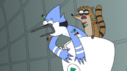 S7E05.391 Mordecai and Rigby Waking Up Again