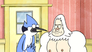 S3E34.111 Mordecai Asking Skips for the VHS