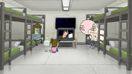 S8E14.005 Park Crew Watching Lazer Hunters