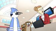 S6E13.176 Mordecai and Rigby Witnessing a Kangaroo Attack