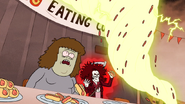 S4E34.144 Muscle Man Witnessing the Hot Dog Tornado