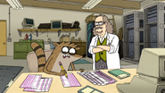 S7E06.157 Rigby Still Struggling with the Multiple Choice Test