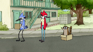Rigby in box appears in frame