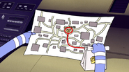 S7E21.237 Mordecai Looking at the Map