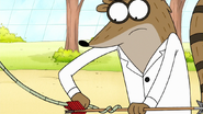 S7E29.204 Rigby Tying the Thread to the Arrow