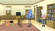 S6E07.052 Rigby Deciding Where the Flat Screen Goes