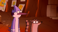 S3E34.211 Mordecai and Rigby Looking at Each Other