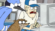 S3E34.014 Dave Telling Mordecai and Rigby the Missing Tape