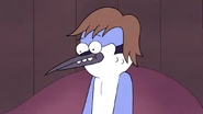 Mordecai as a 12 year old as seen in a flashback in "Lunch Break"