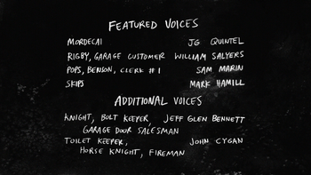 S6E23 Garage Door Credits