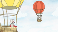 S6E25.053 Margaret Spotting Del in a Hot Air Balloon