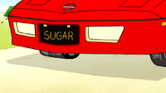 S7E21.149 Don's SUGAR License Plate