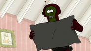 S8E02.061 R-659 Holding a Pillow