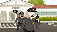 S7E13.079 We have two escaped convicts heading east in a golf cart