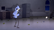 S7E31.154 Mordecai Watching the Baseball Bounce Down