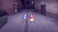 Mordecai and Margaret dance the night away