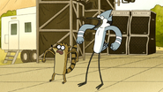 S6E17.172 Mordecai and Rigby About to Sing Their Song for Real