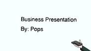 S7E17.117 Business Presentation By Pops