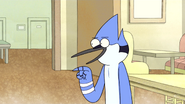 Mordecai says he and Rigby will be at Margaret's Party