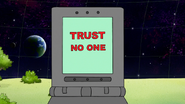 S8E02.001 Trust No One Message