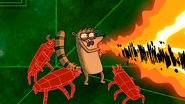 S7E06.246 Rigby Burning a Bug