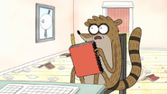 S7E36.119 Rigby Taking Notes