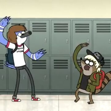 High School Mordecai And Rigby Regular Show Wiki Fandom