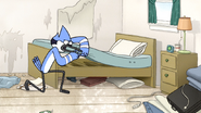 S3E34.050 Mordecai Checking Under His Mattress