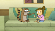 S6E07.042 Rigby and Eileen Playing Cat's Cradle