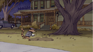 S3E04.223 Rigby Going to Egg the Wizard's House