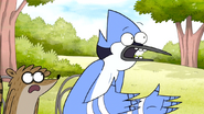 S6E16.013 Mordecai is Surprised that Benson Never Saw Full Metal Impact