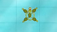 S6E15.010 Eileen Synchronized Swimming with Sea Turtles 04