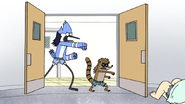 S6E26.189 Mordecai and Rigby Ready to Fight Jerry