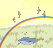 S5E29.122 Dolphins Suddenly Appears