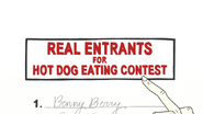 S4E34.089 Real Entrants for Hot Dog Eating Contest