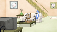 S5E01.055 Mordecai Working on the Letter