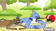 S6E24.135 Mordecai and Rigby Recovering from the Missile Attack