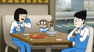 S7E15.125 Rigby, Apple, and Kobe Dining