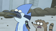 S8E01.270 The Duo Looking at Rigby's Phone