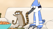 S4E24.024 Mordecai and Rigby Hears Something on TV